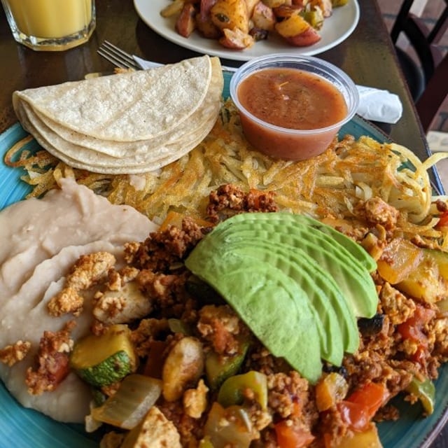 Vegan Scrambled.