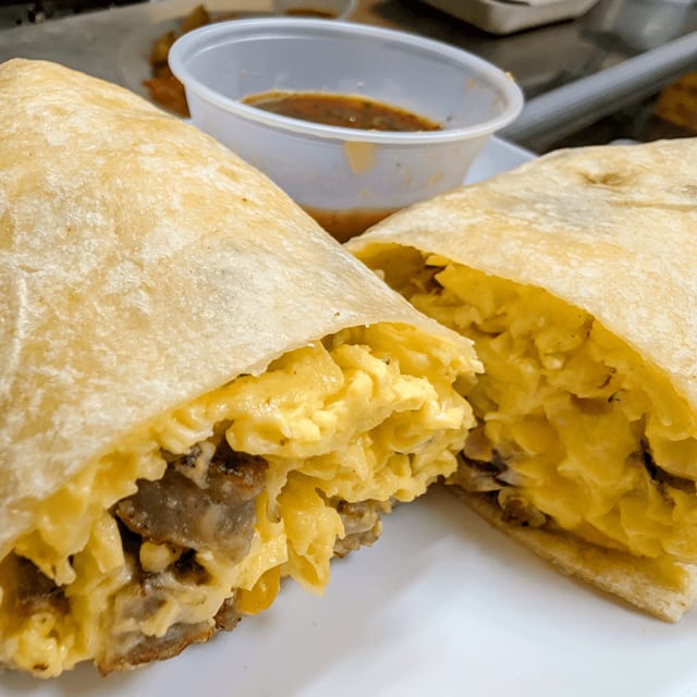 Early Bird Burrito.